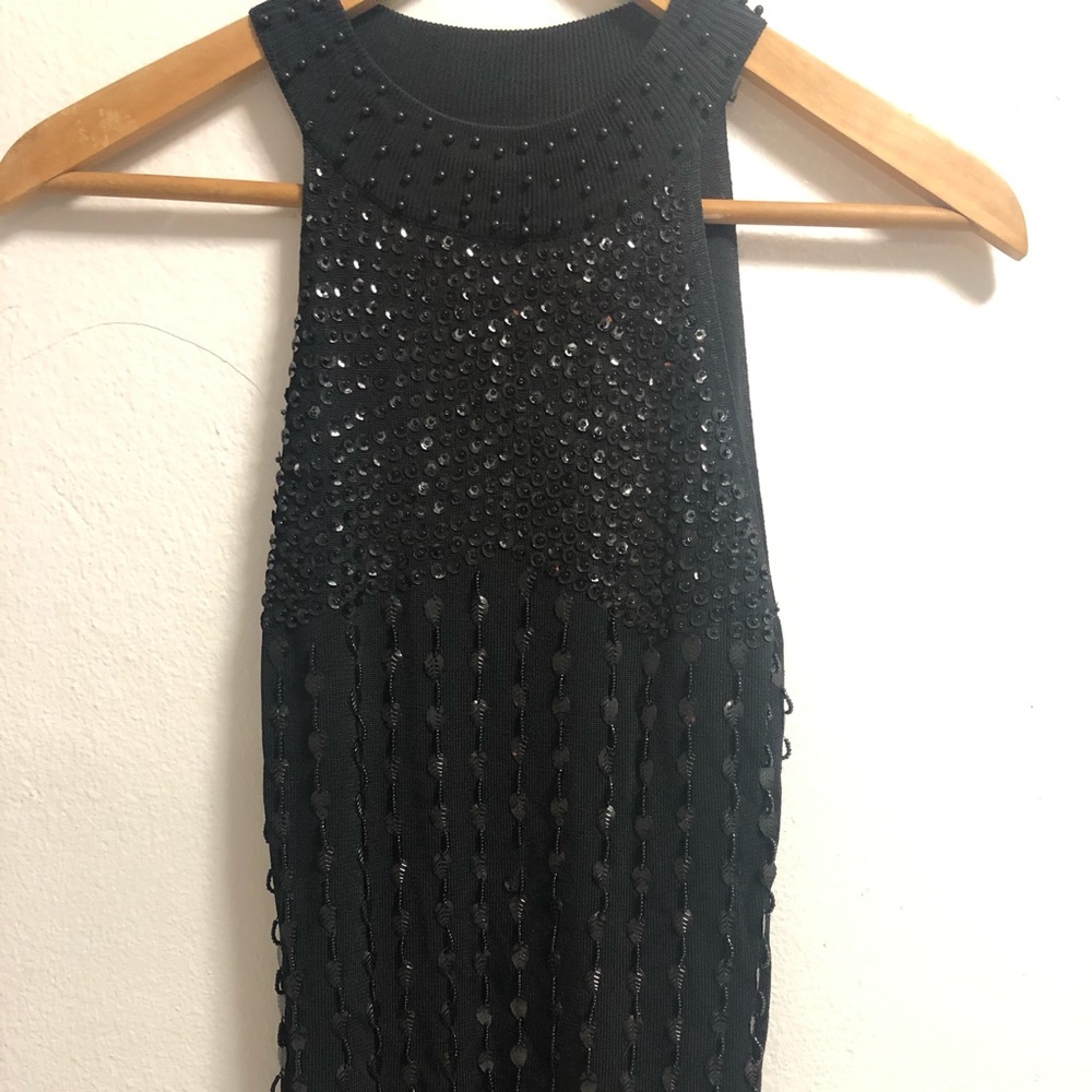 Black Embellished Blouse